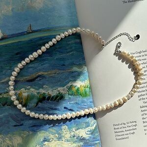 Freshwater pearl necklace